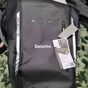 Ogio All ELEMENTS Black Backpack with Logo NWT